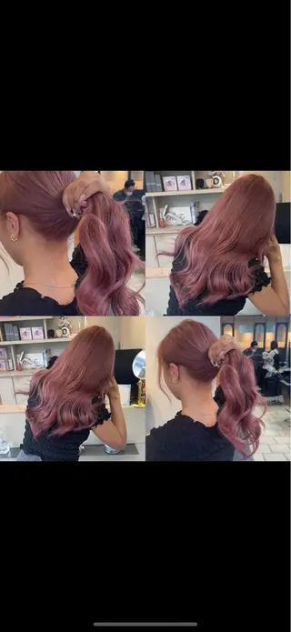 ロング 渡辺 杏斗龍のヘアスタイル