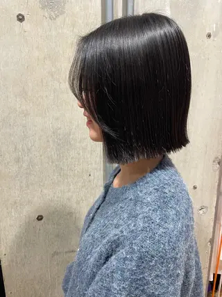 ショート 🪿透明感/艶カラー ﾜﾀﾅﾍﾞｱｵｲのヘアスタイル