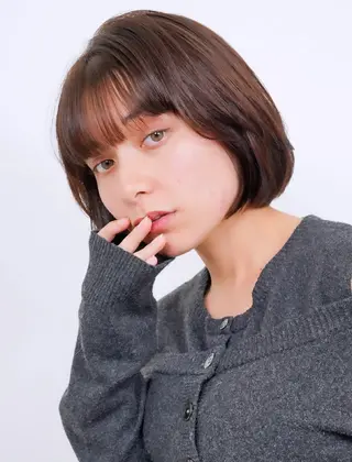 ミディアム カラー 小川 健治✨のヘアスタイル
