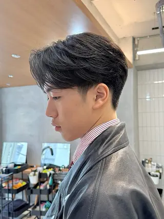 メンズ センターパート /メンズ/海野颯生のヘアスタイル