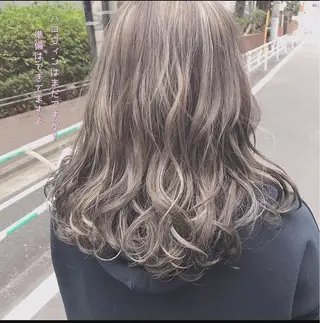 セミロング カラー ヘアアレンジ 【代表】 たき〜のヘアスタイル