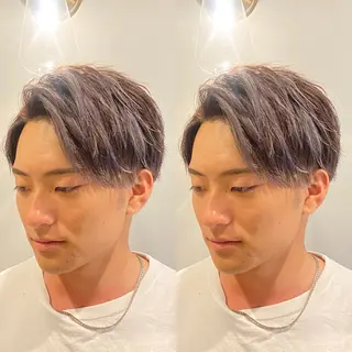 カラー 神山 大樹✂︎宇都宮江曽島のヘアスタイル