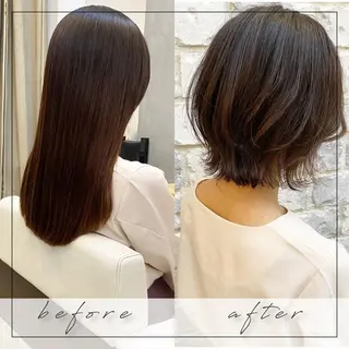 ショート くせ毛×ショート 上岡勇祐のヘアスタイル