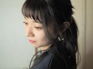 ロング カラー 菅村 勇亮のヘアスタイル