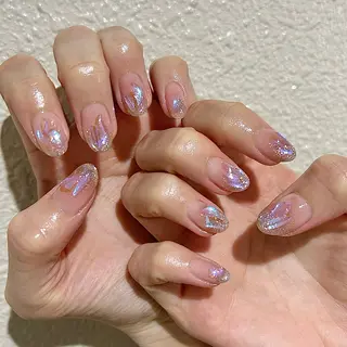 ネイル パラあり！フィルイン 美フォルムのネイルデザイン