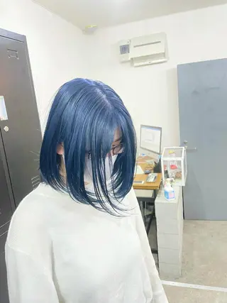 ショート カラー パーマ ヘアアレンジ メンズ キッズ ネイル マツエク・マツパ エビスザキレン／メン ズ／心斎橋🌳のヘアスタイル