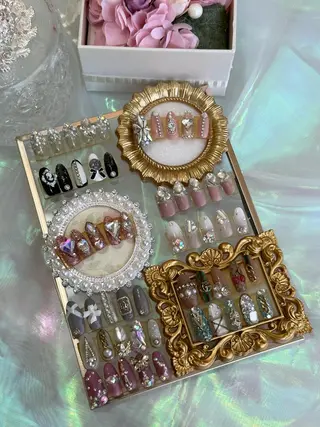 ネイル CREVIO小美玉店 店長RIRIのネイルデザイン