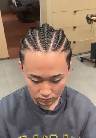 メンズ Le'a所属・渋谷/フェード/ 國分 翔のヘアスタイル