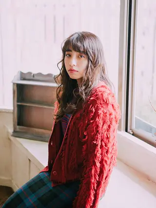 セミロング カラー ヘアアレンジ 【公式】amble luxe池袋東口🩷のヘアスタイル