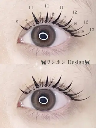 マツエク・マツパ Riel 明石店所属・Riel 明石店のマツエク・マツパデザイン