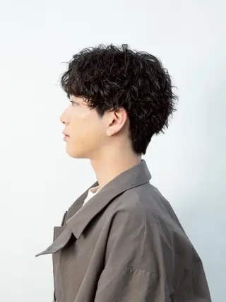 ショート 小栗 柊翔のヘアスタイル