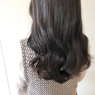ロング カラー 森本　舞✴︎ 似合わせパーマのヘアスタイル