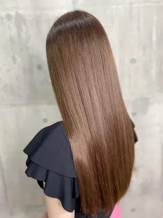 ロング カラー 【透明感、艶髪】西村 有司のヘアスタイル