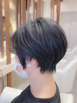 ショート 💎桑原勇志/ ショート/ハイトーンのヘアスタイル