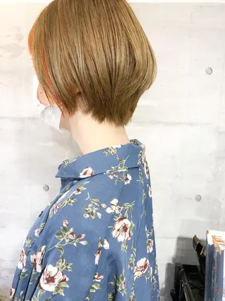 ショート カラー 小木曽智美 /ボブ/ショートのヘアスタイル