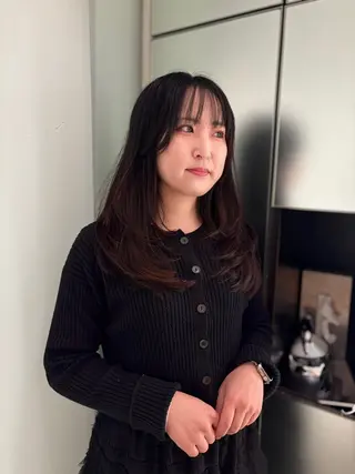 ロング カラー レイヤーカット/ブリ ーチ/motokiのヘアスタイル