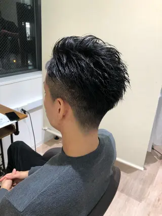 ショート 関西センターパート メンズモデル募集のヘアスタイル