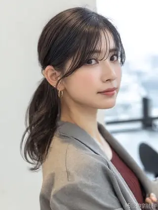 ミディアム 絶対可愛い暖色カラー 🌷うる艶🌷結奈✨のヘアスタイル