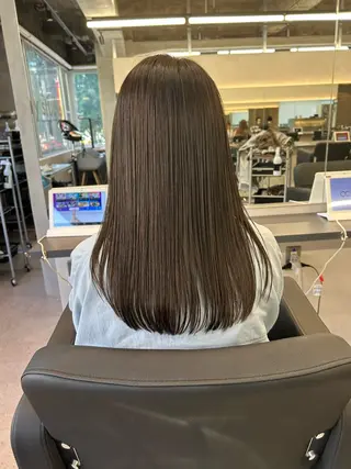 カラー 千葉 かえでのヘアスタイル