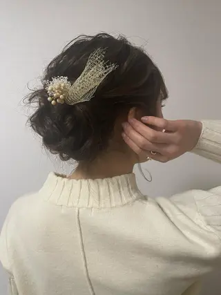 ロング ヘアアレンジ 大阪/豊中/ メンズパーマ/ちぇるのヘアスタイル