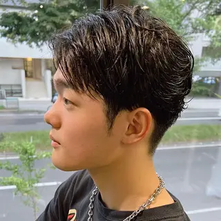 ショート メンズ 💘札幌クロスパーマ 髪質改善💘rinaのヘアスタイル