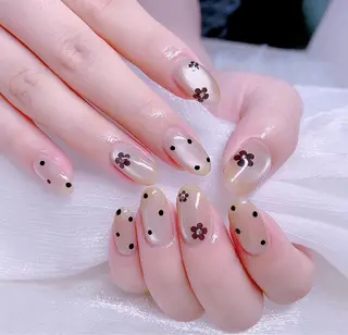 ネイル ╹◡╹MimoEye lash🌻Nailのマツエク・マツパデザイン