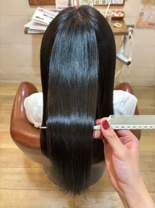 ロング 阿佐ヶ谷 宇田川 かなのヘアスタイル