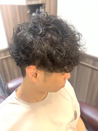 メンズ フリーランス理美容師 いさかのヘアスタイル