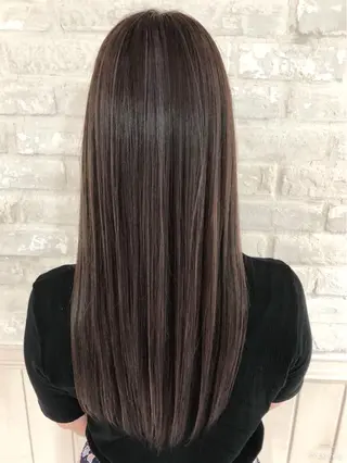 セミロング 白井 秀太郎のヘアスタイル