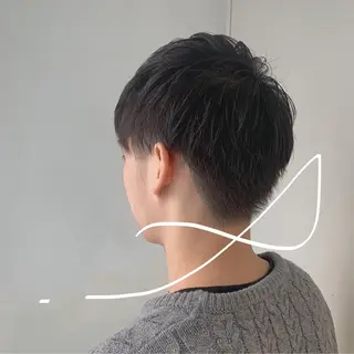 ショート メンズ イノウエ ミキの眉毛・アイブロウイメージ