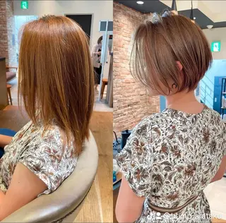 ショート 大人ショート特化/ カットモデル/表参道のヘアスタイル