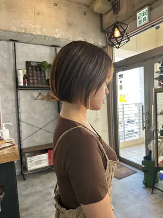 ショート モテ髪/ボブ/ショー ト/アダチフウトのヘアスタイル