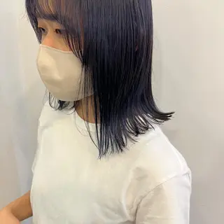 ミディアム 🍃透明感スタイル yu-ka🍃のヘアスタイル
