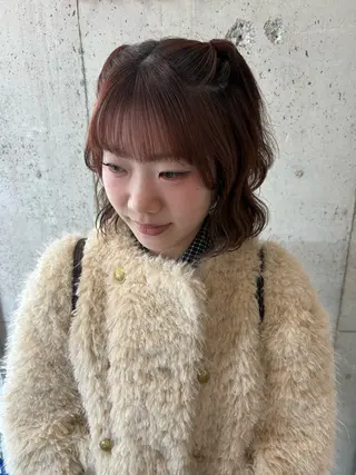 ミディアム ヘアアレンジ person♡kii マオのヘアスタイル