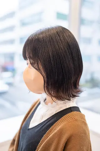 ミディアム Lazo/ 原弥和子のヘアスタイル