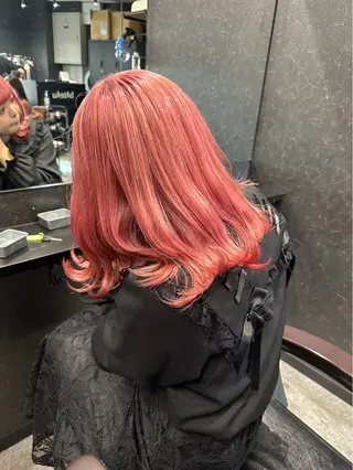 カラー coco ハルヒのヘアスタイル