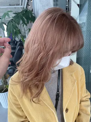ロング カラー Cecil hair なんば店のヘアスタイル