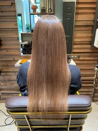 ロング 安倍 辰哉のヘアスタイル