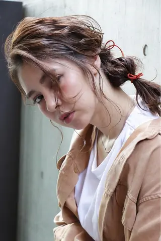 ミディアム 一ノ瀬 暁のヘアスタイル