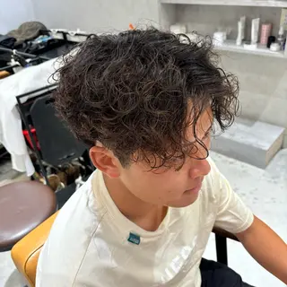 メンズ Natsuki/韓国 ボブ/レイヤーカットのヘアスタイル