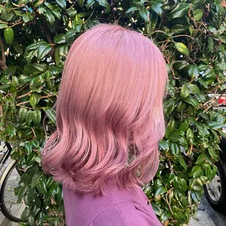 ロング カラー マンツーマン女性 美容師 奏のヘアスタイル