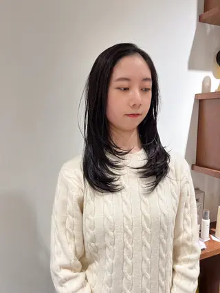 ロング カット/パーマ たるみことりのヘアスタイル