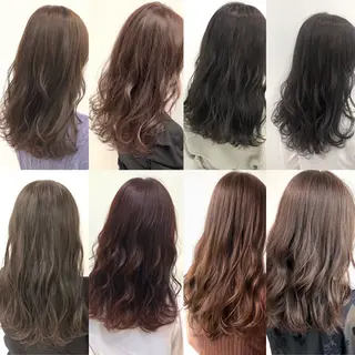 カラー 💖ブリーチなし透明 感💖ASAHIのヘアスタイル