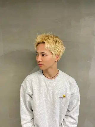 メンズ 透明感・美髪 monsoワニベユナのヘアスタイル