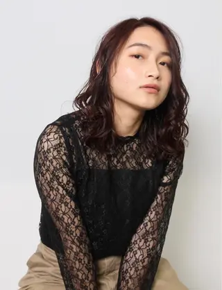 セミロング カラー ヘアアレンジ メンズ かじなみ あいこのその他イメージ