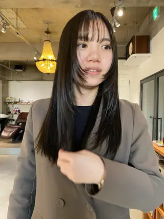 ロング PARK　枝元 みうのヘアスタイル