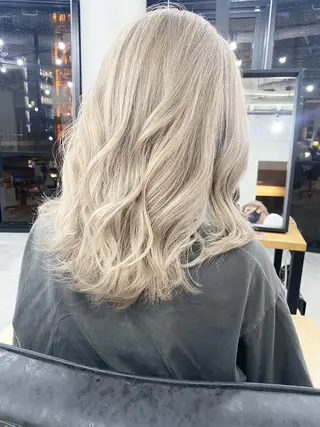 ミディアム カラー パーマ ヘアアレンジ 💎lino _by _ACNE💎 🧸のヘアスタイル