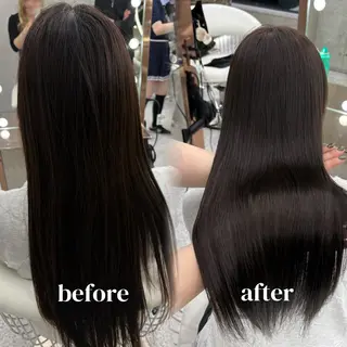 カラー YUI  透明感🌱 グレージュ🌿‬大宮のヘアスタイル