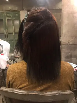 セミロング 🪼ボブ/ミニボブ レイヤーボブ🪼のヘアスタイル