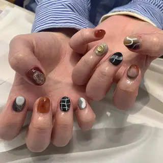 ネイル マキノ ユイのネイルデザイン